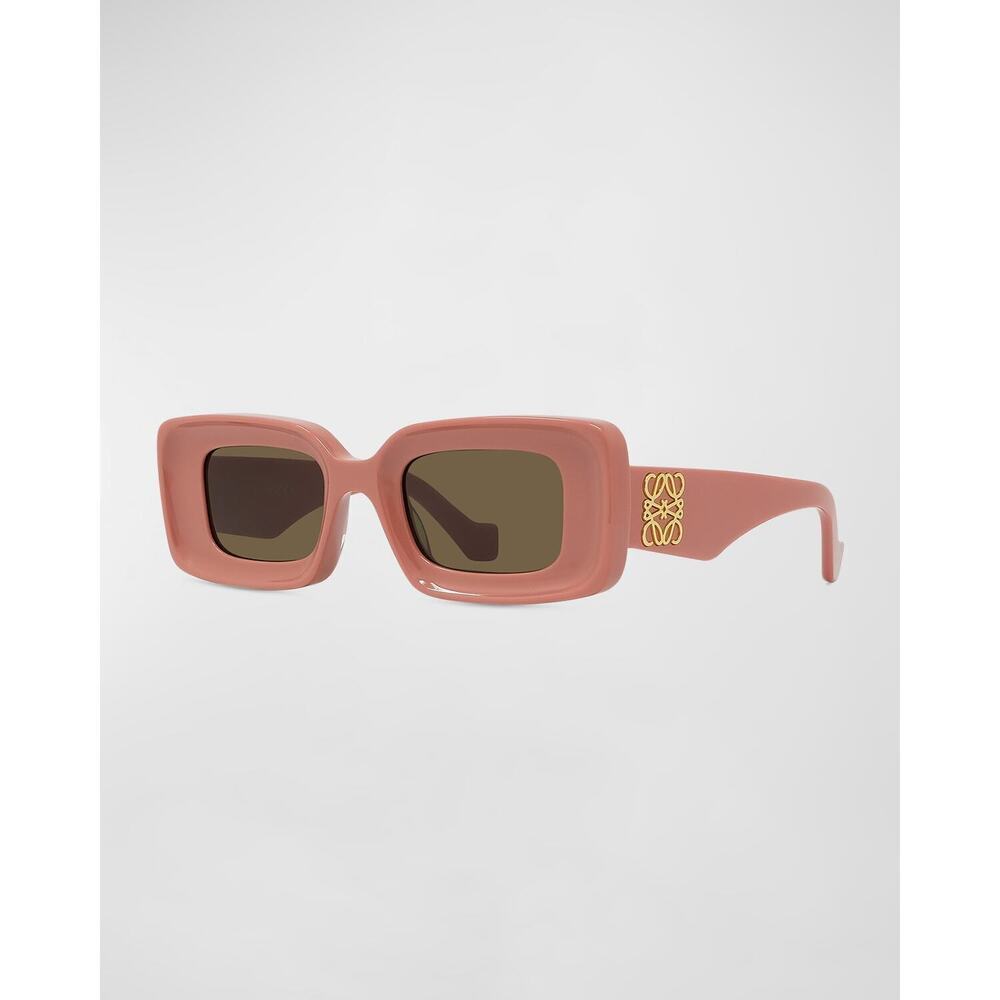 Loewe LW40101I Sunglasses Red Acetate/Metal